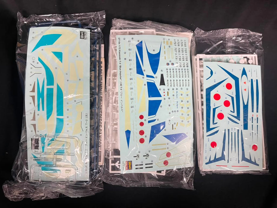 1/72 F86/T2/T4 3 kits Blue Impulse 40th Anniversary Japan Air Self Difence Force Hasegawa SP187 51687