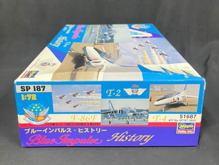 1/72 F86/T2/T4 3 kits Blue Impulse 40th Anniversary Japan Air Self Difence Force Hasegawa SP187 51687