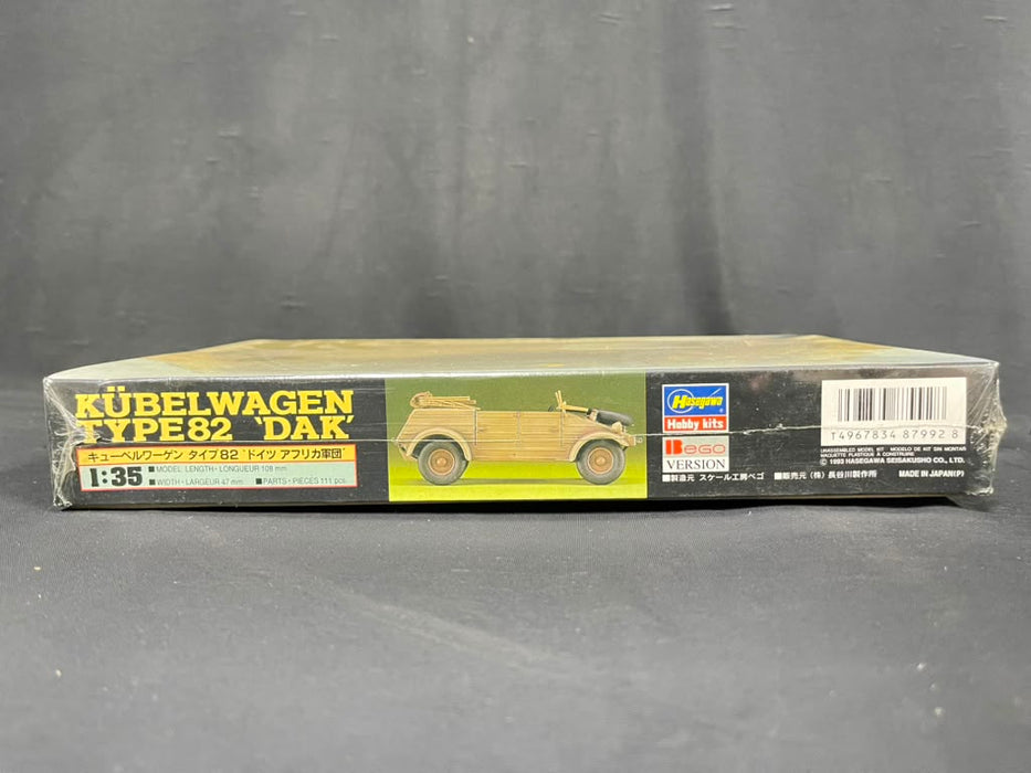 1/35 Kubelwagen Type 82 'DAK' Hasegawa HB2 87992