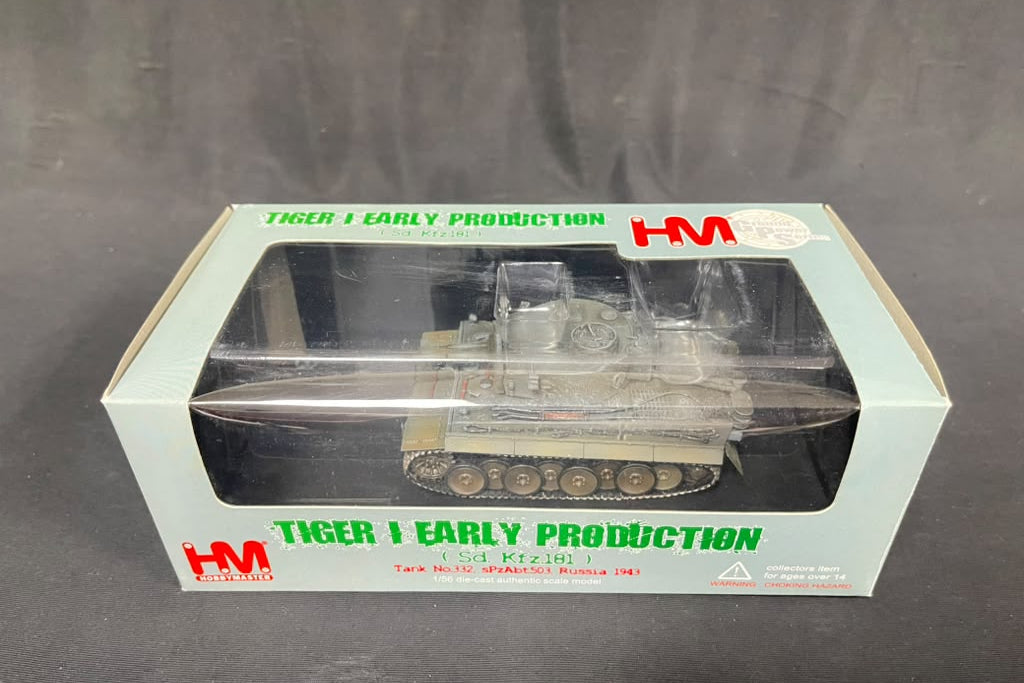 1/56 Tiger I Early Production (Sd. Kfz. 181) Die- Cast  By Hobby Master #HG0101