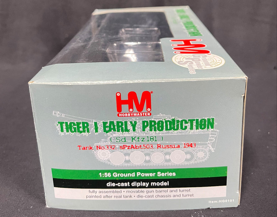 1/56 Tiger I Early Production (Sd. Kfz. 181) Die- Cast  By Hobby Master #HG0101