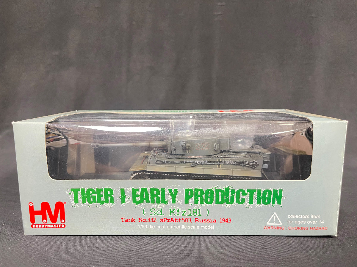 1/56 Tiger I Early Production (Sd. Kfz. 181) Die- Cast  By Hobby Master #HG0101