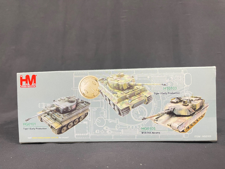 1/56 Tiger I Early Production (Sd. Kfz. 181) Die- Cast  By Hobby Master #HG0103
