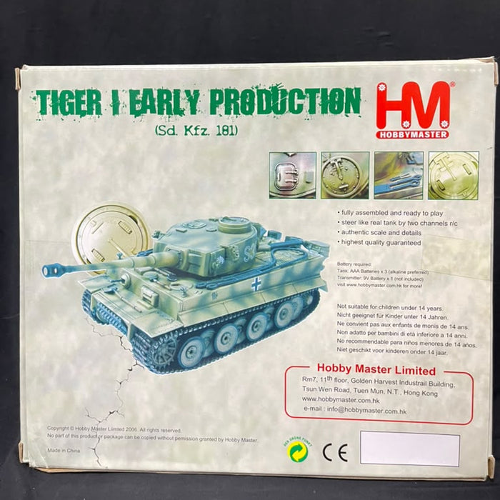 1/56 Tiger Early Production (Sd. Kfz. 181) By Hobby Master #HT0102