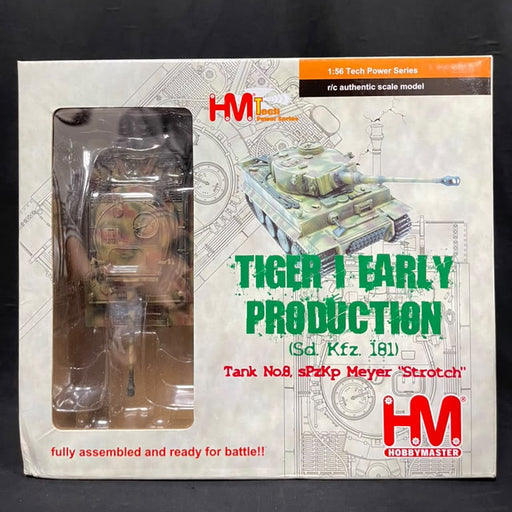 1/56 Tiger I Early Production (Sd. Kfz.181) Tank No.8 sPzKp Meyer "Strotch" By Hobby Master #HT0103