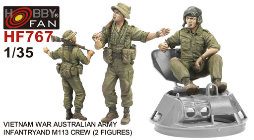 1/35 Australian Army Infantryman and M113 crew during the Vietnam War - HF767
