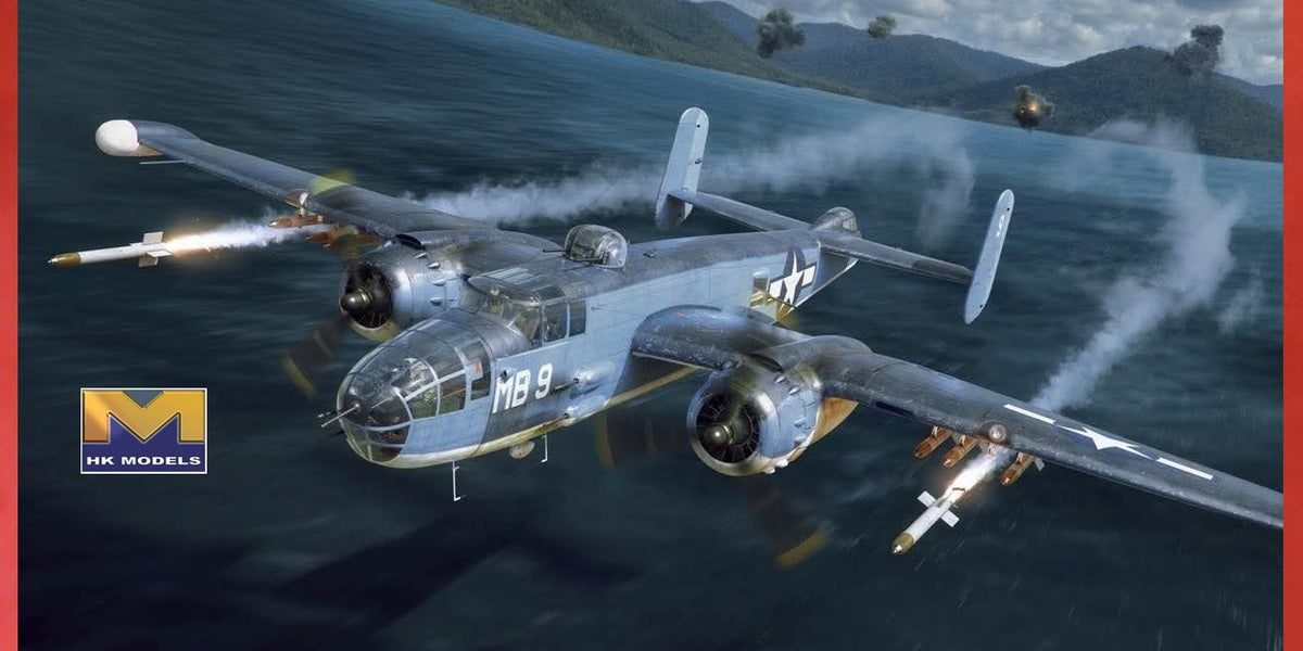 1/48 HK Model 1/48 U.S. Marines PBJ-1J Mitchell from HONG KONG