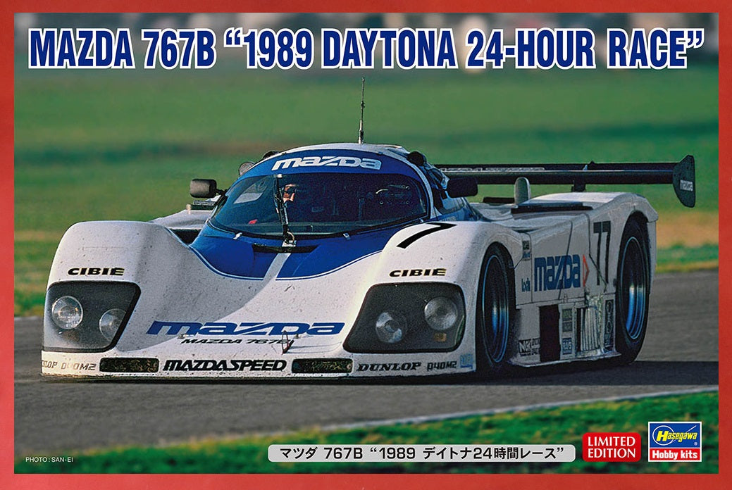 Hasegawa 20691 1/24 Mazda 767B 1989 Daytona 24 Hour Race