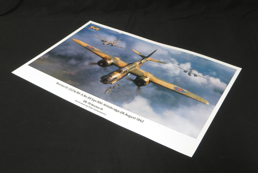 1/48 A-20/DB-7B Boston III w/ Metal Landing Gears by Hong Kong Models