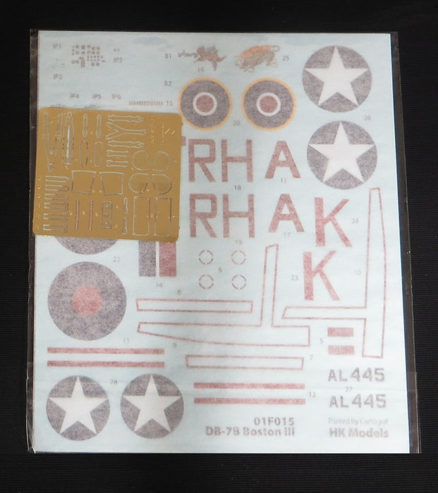 1/48 A-20/DB-7B Boston III w/ Metal Landing Gears by Hong Kong Models