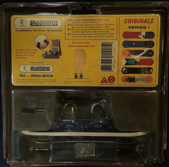 SNOBOARDZ The Original Mini Finger Snowboards (Series 1)