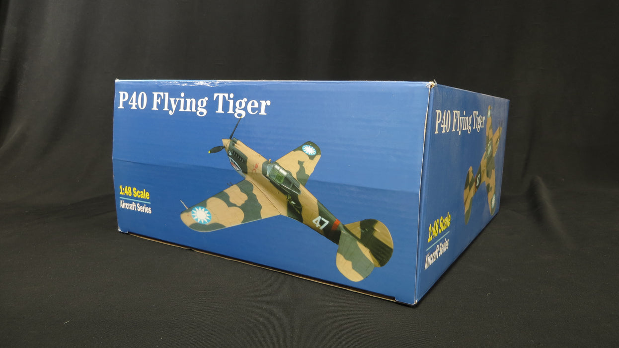 1/48 FLYING TIGER (A.V.G.) P-40C TOMAHAWK DIECAST MODEL BY BRONCO MODELS