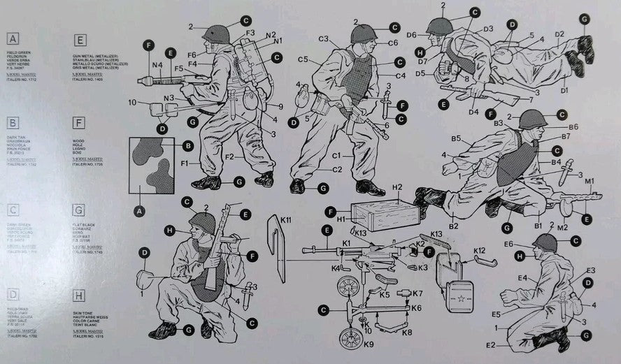 1/35 Soviet Assault Troops WWII by ITALERI No.347