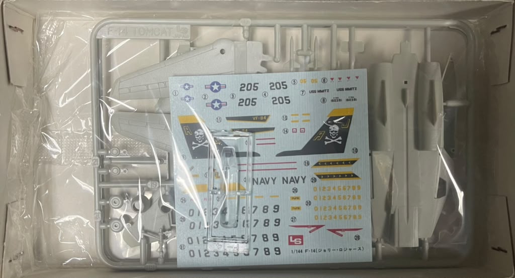 1/144 F-14 GRUMMAN Jolly Rogers BY LS MODELS JAPAN LS11 No.1059