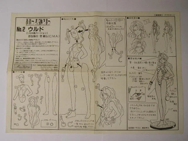 1/8 Ah My Goddess Skuld Swimsuit Ver.  Resin Cast Garage Kit By MAX FACTORY No.2 MF6400