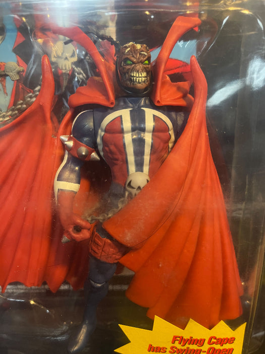 Todd McFarlane's SPAWN Poseable Action Figure with Comic Book and VHS Tape