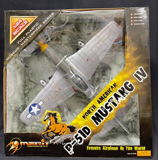 1/24 NORTH AMERICAN P-51D MUSTANG IV "EAGLESTON EAGLE" BY MERIT INTERNATIONAL No.81031
