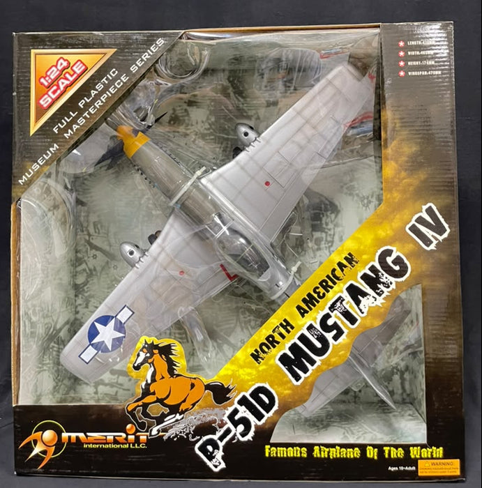 1/24 NORTH AMERICAN P-51D MUSTANG IV "EAGLESTON EAGLE" BY MERIT INTERNATIONAL No.81031