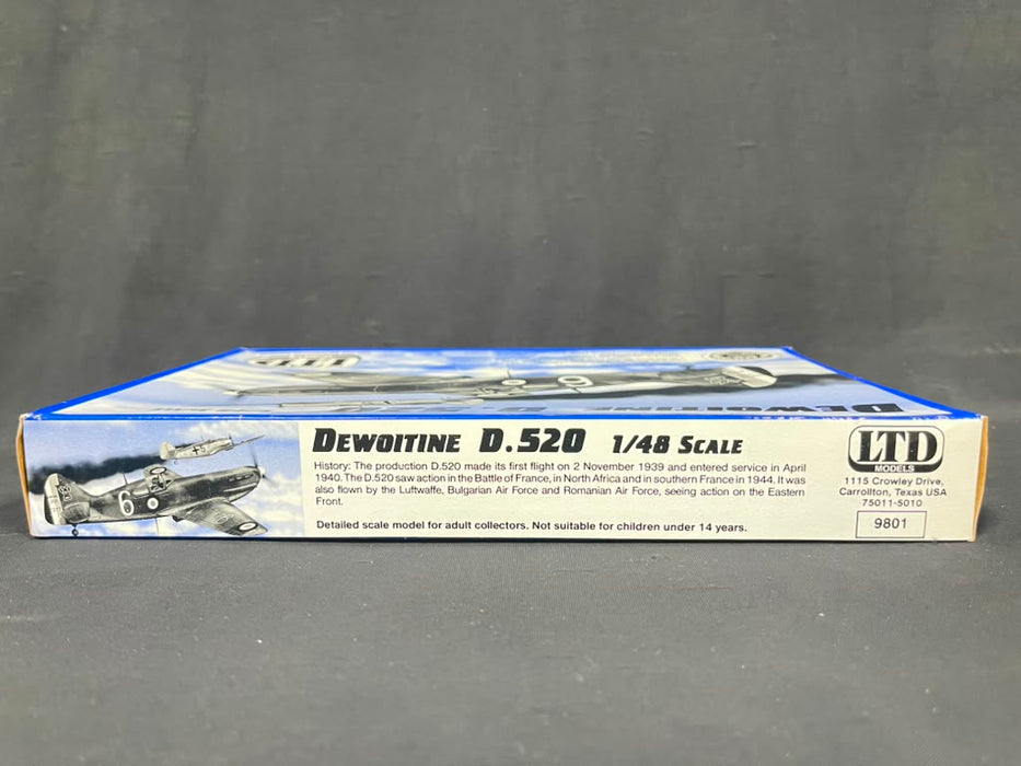 1/48 Dewoitine D. 520 By LTD Models 9801