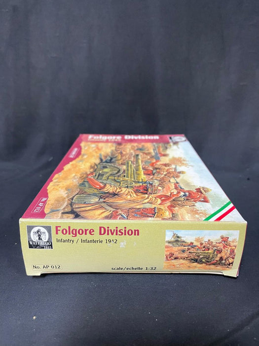 1/32 FOLGORE DIVISION INFANTRY 1942 RARE WATERLOO 1815 No. AP012