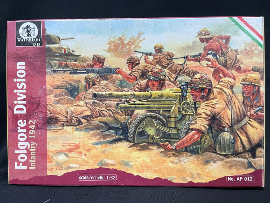 1/32 FOLGORE DIVISION INFANTRY 1942 RARE WATERLOO 1815 No. AP012