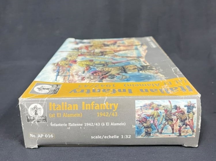 1/32 Italian Infantry 1942/43 ( at El Alamein) Waterloo 1815 No. AP016