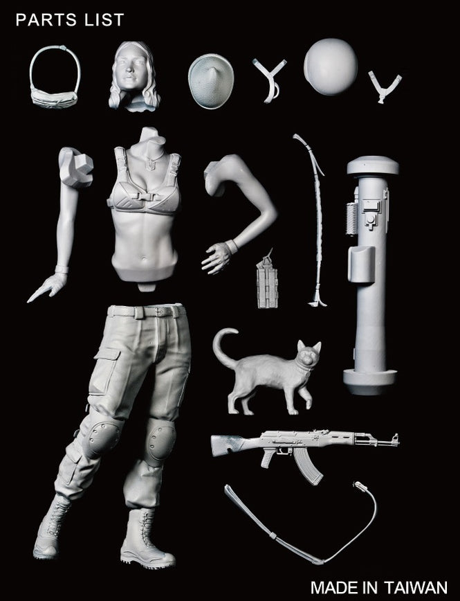 1/12 figure of "Javelin Valkyrie" Olga Tarabalka with Javelin AT Roc