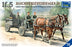 1/35 WWII IF.5  German Horse Drawn MG Wagon with Zwillingslafette 36 (3 figures)