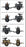 1/35 WWII IF.5  German Horse Drawn MG Wagon with Zwillingslafette 36 (3 figures)