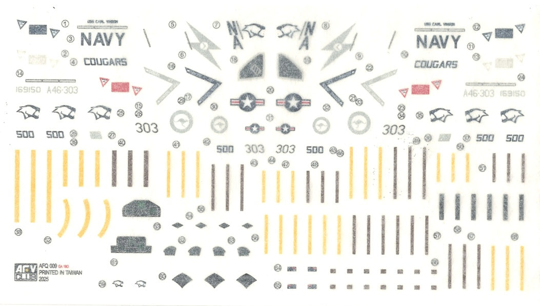 AFQ009 QEA-18G Growler with removable stores by AFV Club
