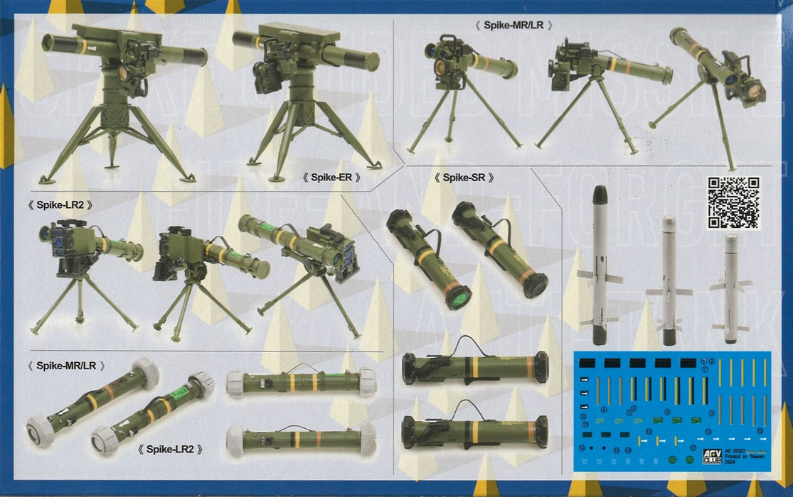 1/35 Spike Anti-tank Guide Missile System by AFV Club AF35357