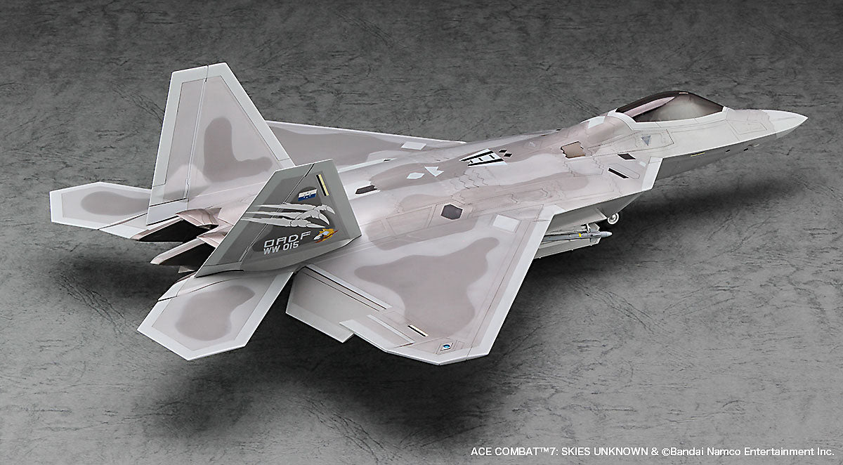 1/48 “ACE Combat 7 Skies Unknown” F-22 Raptor “Strider 1” HASEGAWA 52358