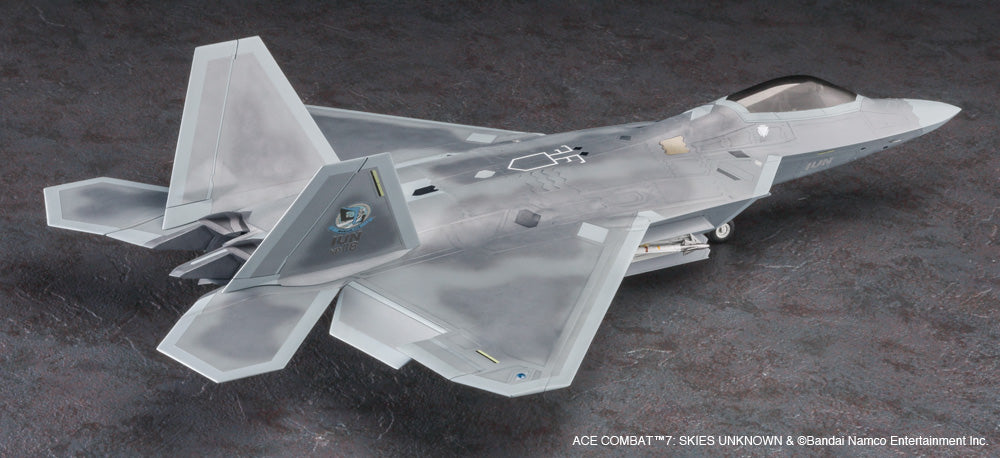 1/48 F-22 Raptor "Mobius 1 [IUN]" Ace Combat Skies Unknown Scale Model Kit
