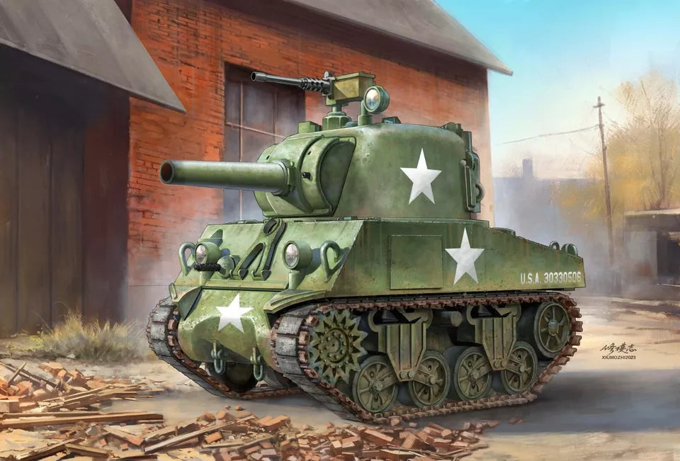 Tiger Model TM511 Cute M4A3 Sherman 75mm Gun