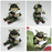 QT CURTISS P-40 WARHAWK AND PILOT (PUPPY PILOT) & QT NAKAJIMA KI84 FIGHTER AND PILOT (KITTY PILOT) TIGER MODEL TT001 & TT002