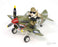 QT CURTISS P-40 WARHAWK AND PILOT (PUPPY PILOT) & QT NAKAJIMA KI84 FIGHTER AND PILOT (KITTY PILOT) TIGER MODEL TT001 & TT002