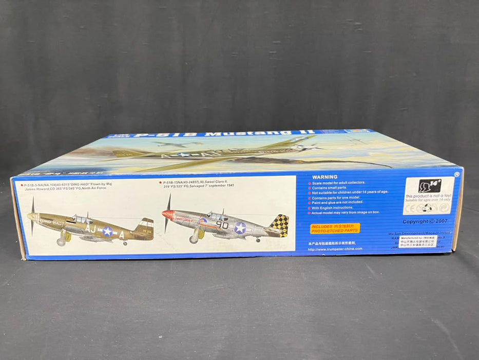 1/32 P - 51B Mustang II By Trumpeter #02274