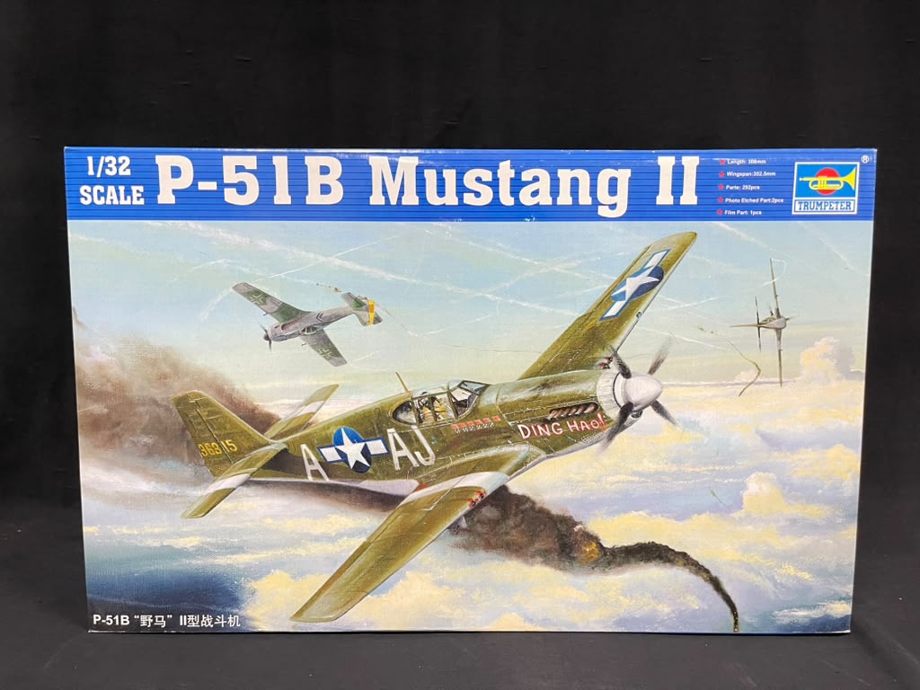 1/32 P - 51B Mustang II By Trumpeter #02274