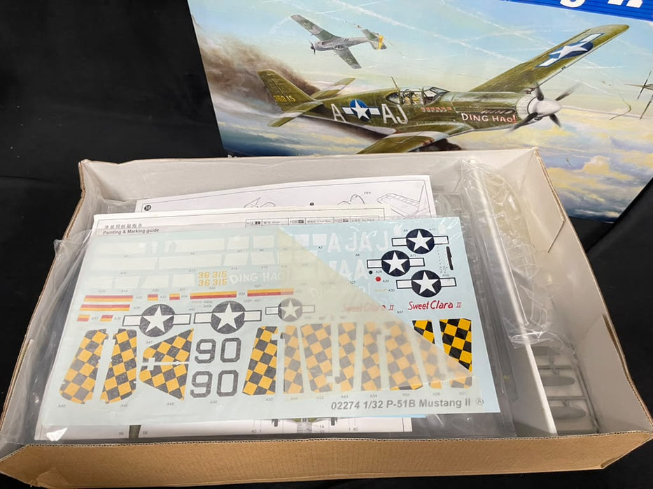 1/32 P - 51B Mustang II By Trumpeter #02274