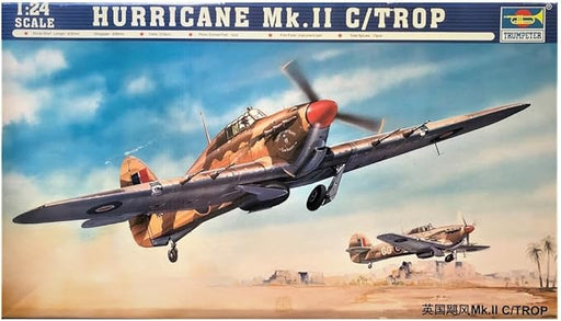 Trumpeter Hawker Hurricane Mk.IIC/Trop Fighter Aircraft Kit 02416 1/24