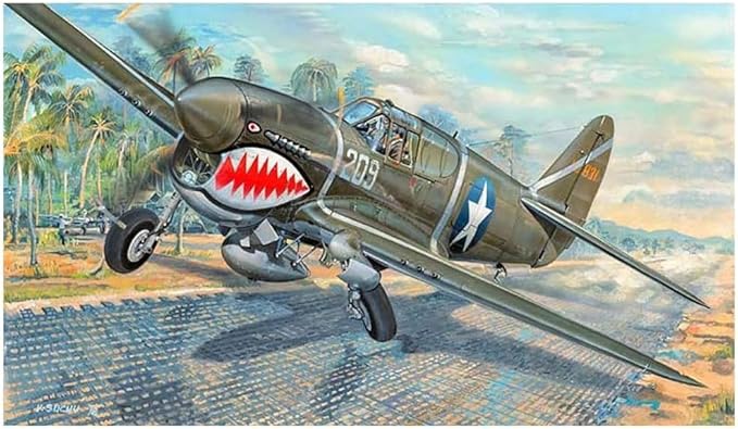 Trumpeter  03227  P-40F Warhawk 1/32