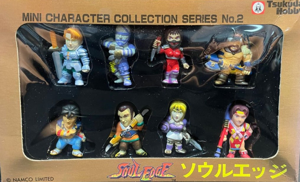 2" MINI CHARACTER COLLECTION SERIES No.2 SOUL EDGE (8 FIGS) BY TSUKUDA