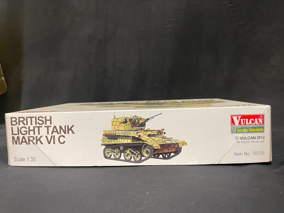 1/35 BRITISH LIGHT TANK MARK VI C VULCAN No. 56009