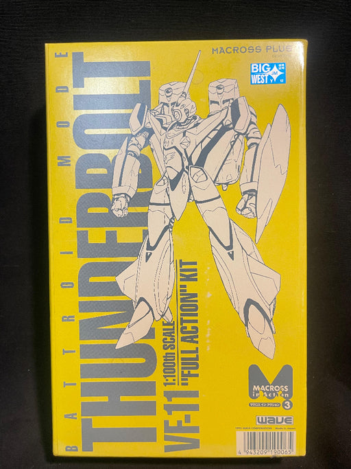 1/100 Wave VF-11 Thunderbolt Macross Plus "Full Action" Kit Resin Cast Kit