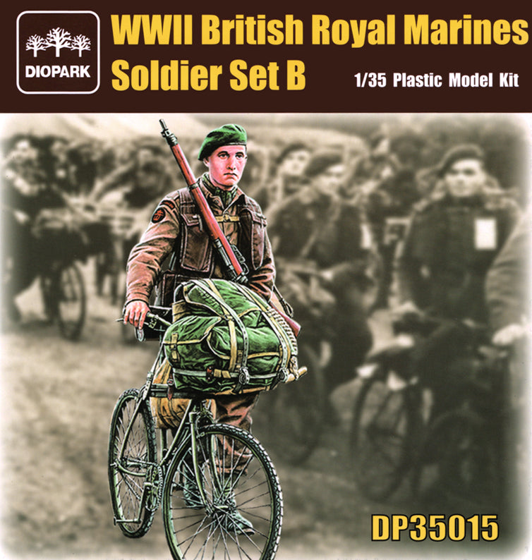 1/35 WWII British Royal Marines Soldier Set B Diopark DP35015