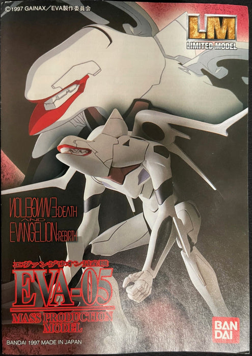 1/144 EVA-05 EVANGELION (WHITE) MASS PRODUCTION MODEL (LM) BY BANDAI
