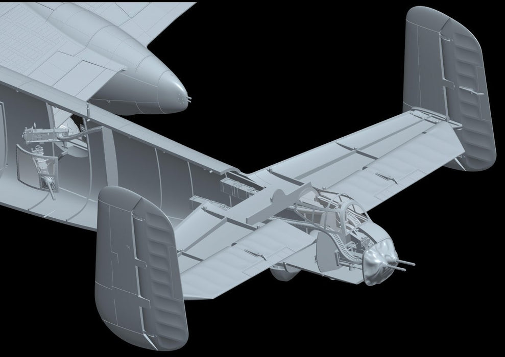 1/32 B-25H Mitchell Gunships over CBI by Hong Kong Model