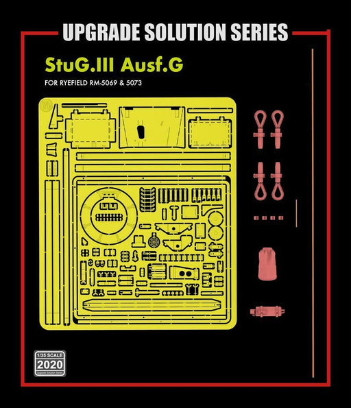 1/35 UPGRADE SOLUTION - FOR STUG. III AUSF. W / FULL INTERIOR RM2020