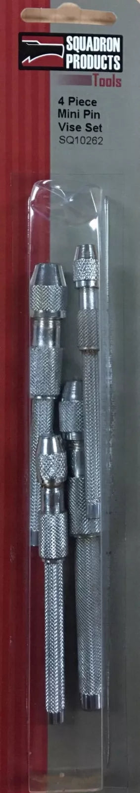 Mini Pin Vice Mini Pin Vise Set (4Pcs) - SQ10262 Squadron - — Legends Toys & Hobbies