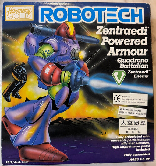 Robotech Zentraedi Powered Armour Quadrono Battalion Harmony Gold